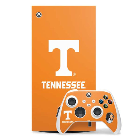 University of Tennessee-Knoxville T Logo on Orange Xbox Series X Skins